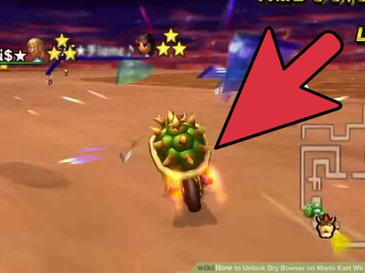 Image intitulée Déverrouiller Dry Bowser Mario Kart Wii Étape 8